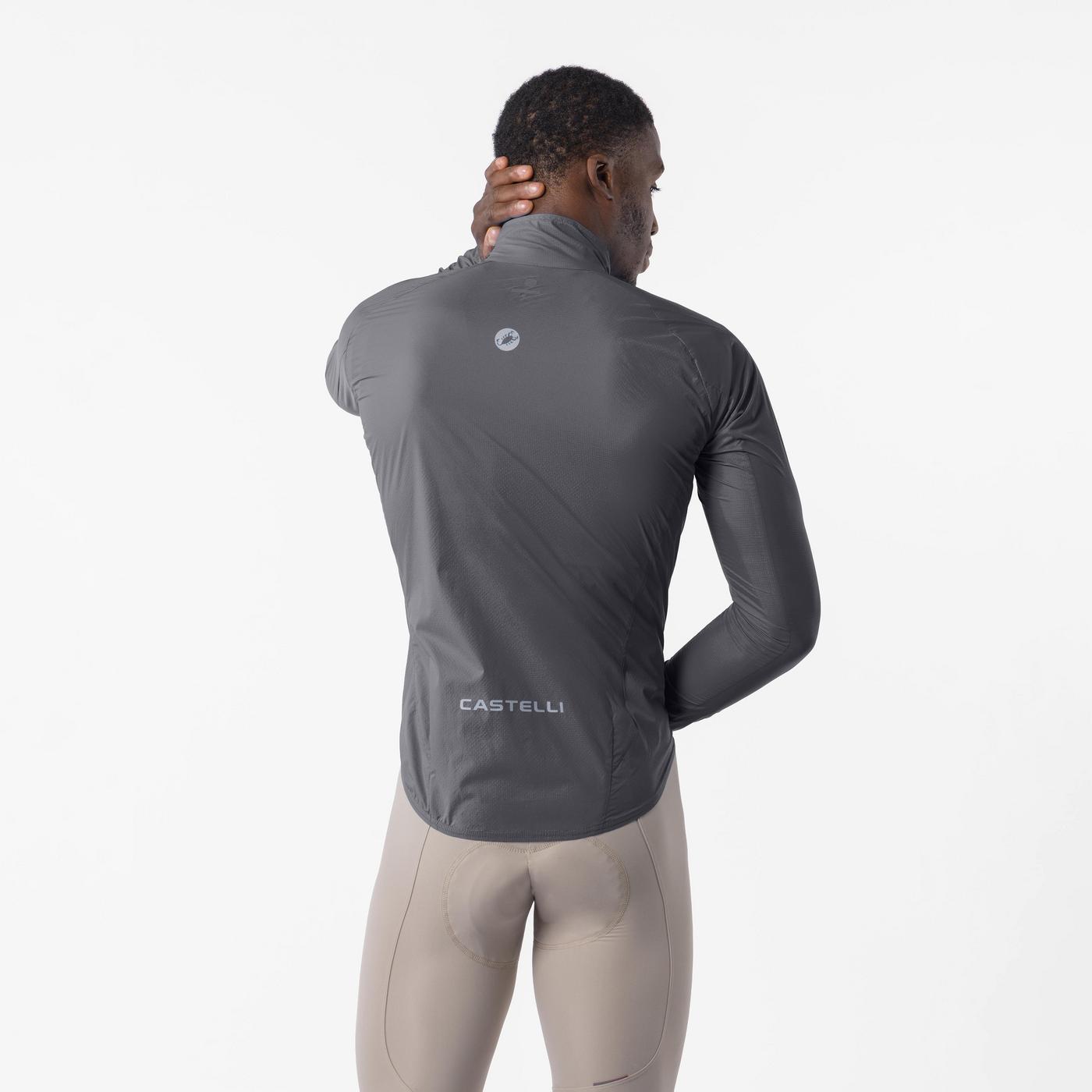 Beklædning - Regntøj & Vindtøj - Castelli TRANSITION AIR Jacket - Smoky Gray