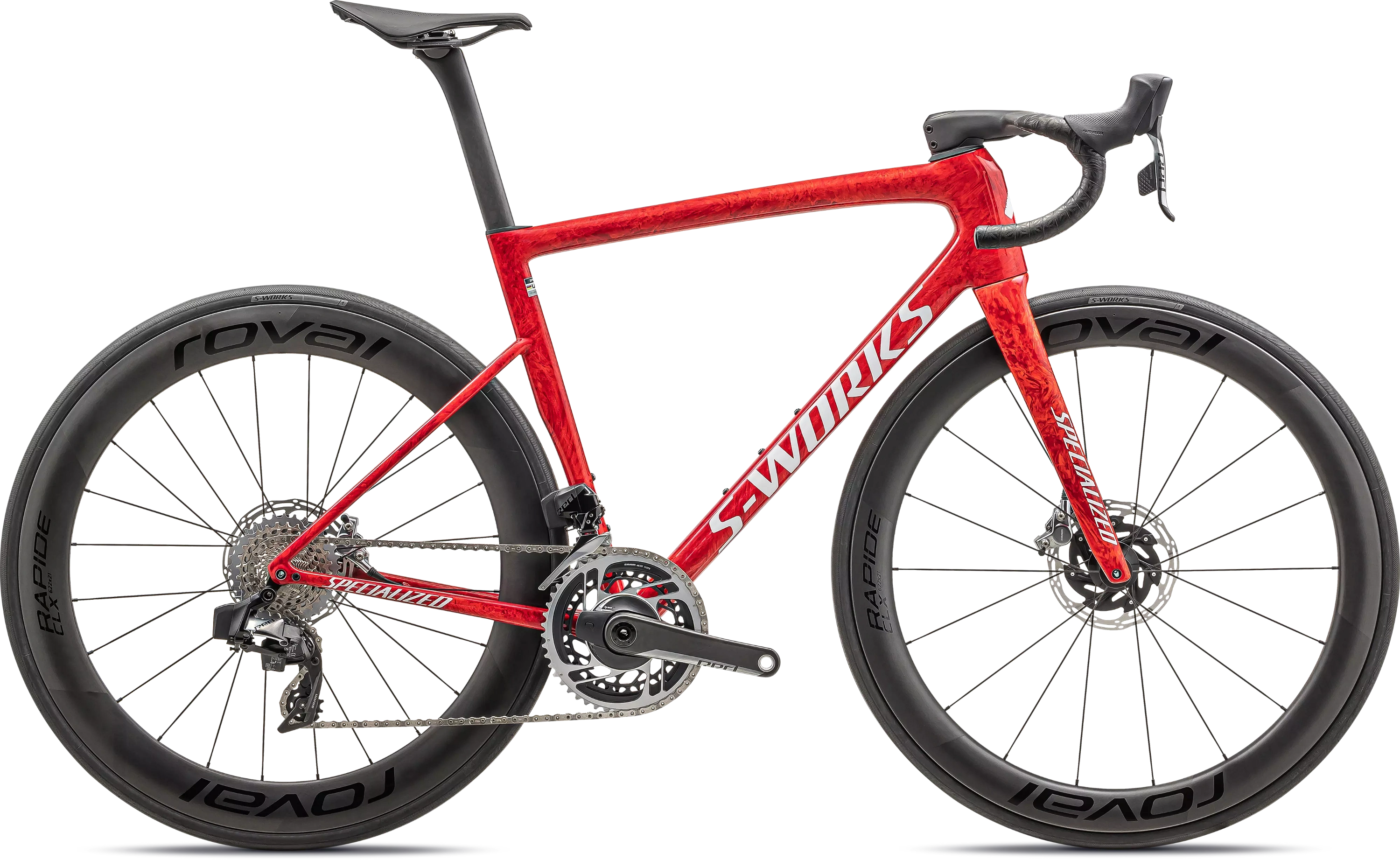 Cykler - Racercykler - Specialized S-Works Tarmac SL8 - SRAM Red eTap AXS 2024 - Rød
