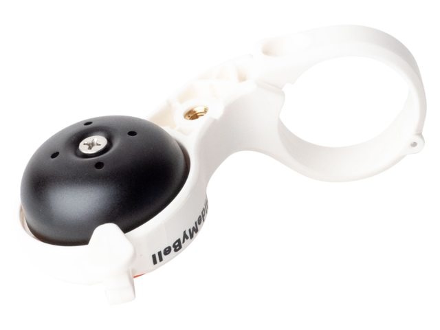 HideMyBell Mini Ringeklokke - Hvid