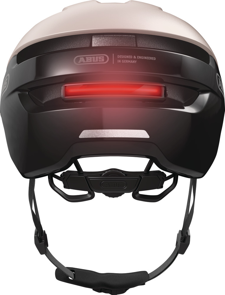 Beklædning - Cykelhjelme - Abus PURL-Y ACE m. LED lys - Champagne Gold (elcykel hjelm)