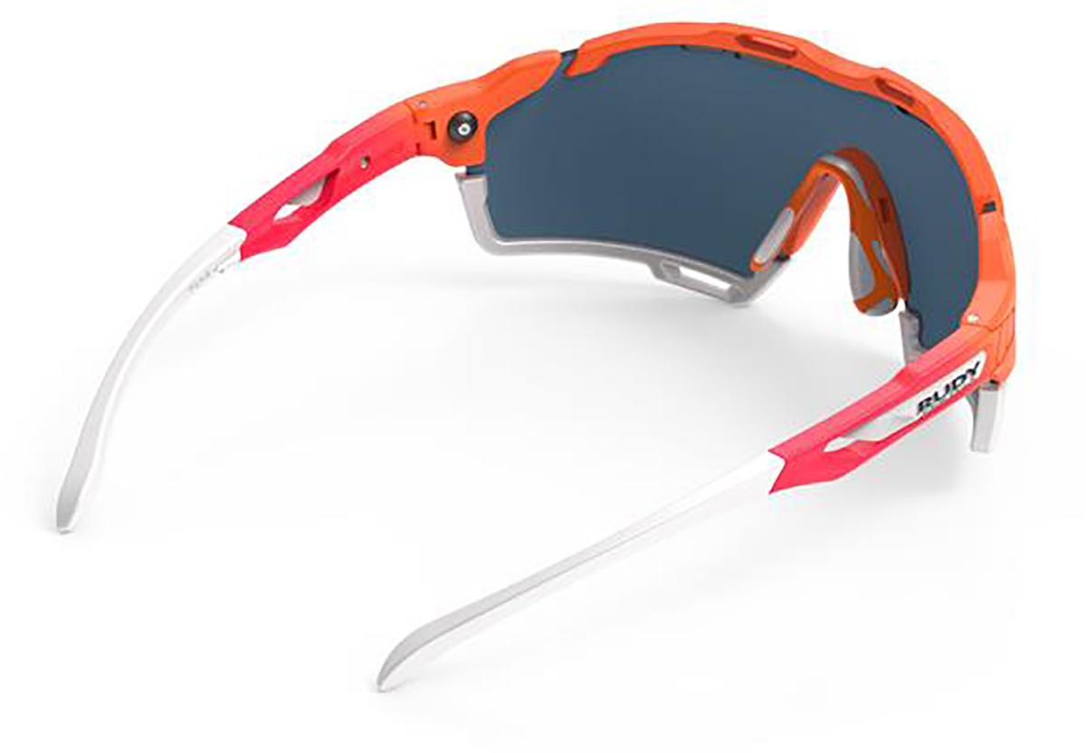 Beklædning - Cykelbriller - Rudy Project Brille Cutline - Multilaser Rød