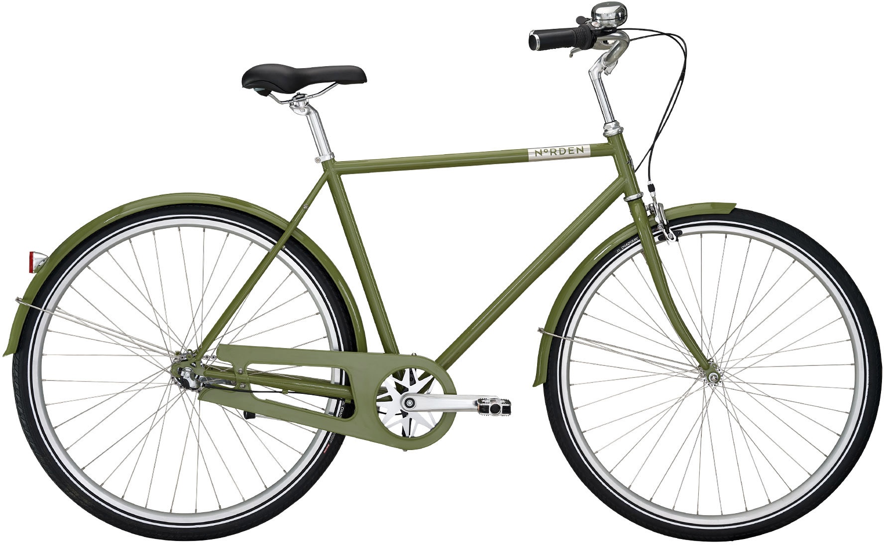 Cykler - Herrecykler - Norden Herman S 3g Herre 2023 - Støvgrøn