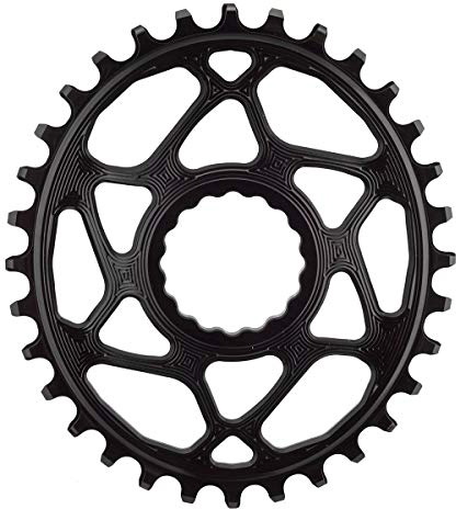 Billede af AbsoluteBlack Chainring Direct Mount Singlespeed 32T - Oval - Shimano - Sort