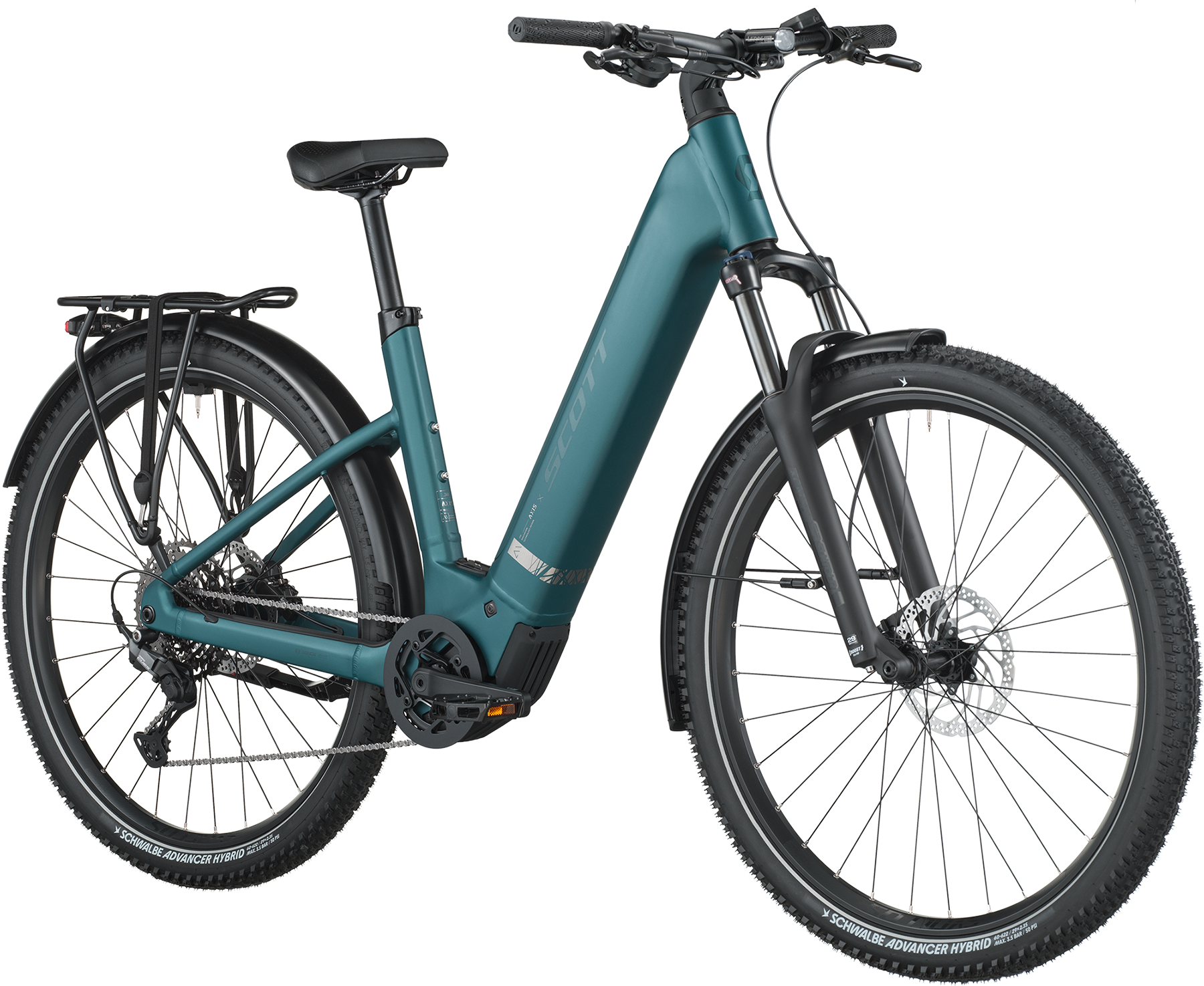 Cykler - Elcykler - Scott Axis eRIDE 30 Wave 2026 - Cypress Green