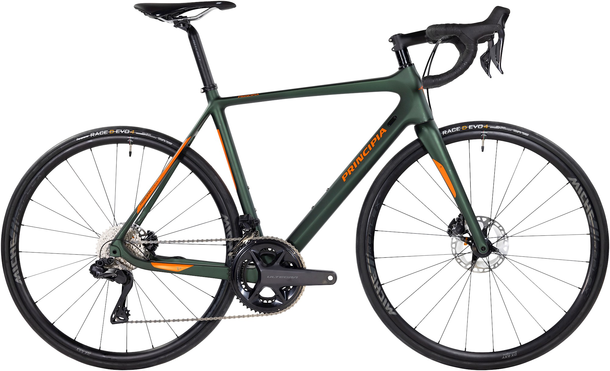 Principia Road Carbon Ultegra Di2 2x12 2023 Grøn