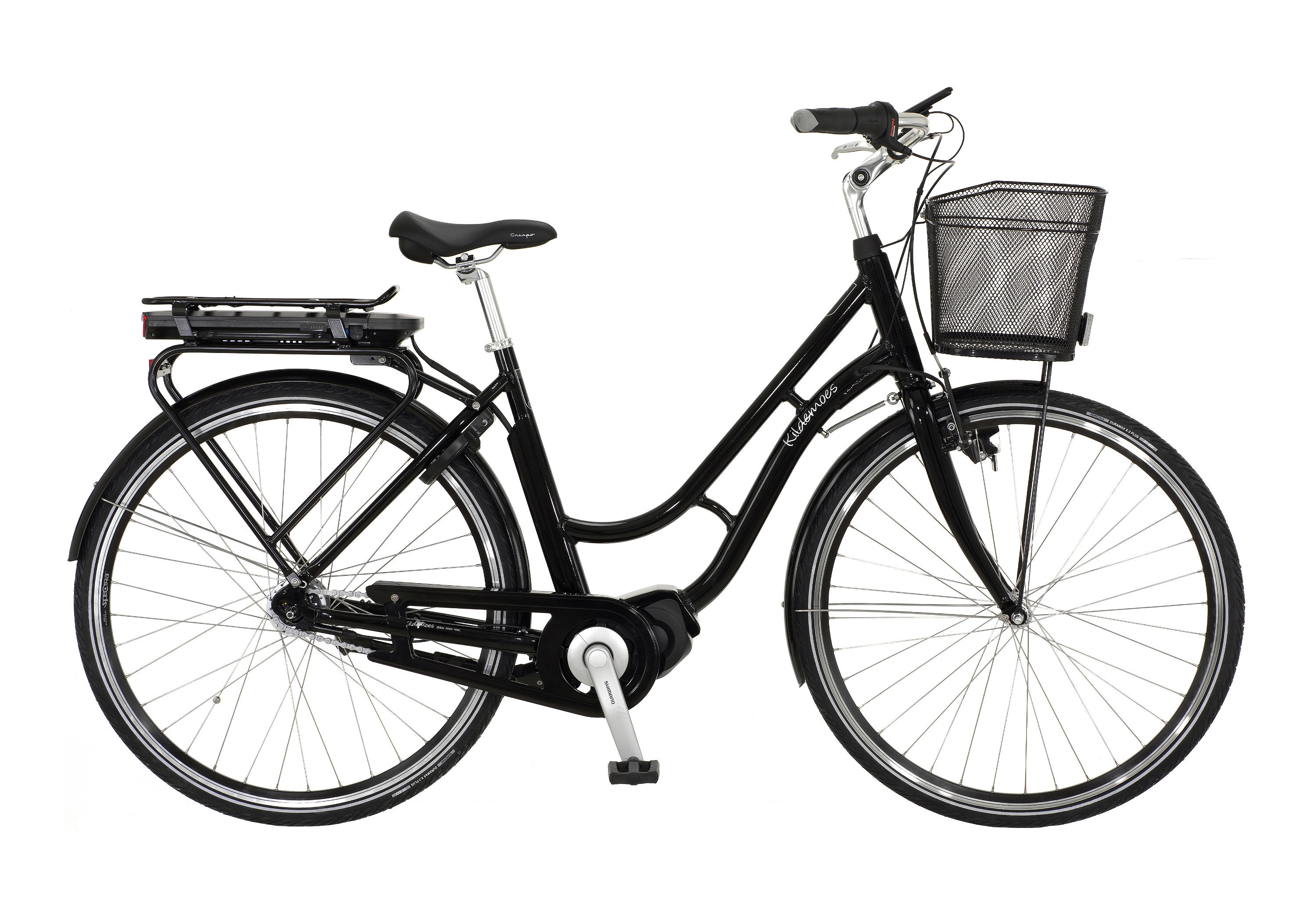 Cykler - Elcykler - Kildemoes City Retro Steps 7g  Dame 2023 - Sort