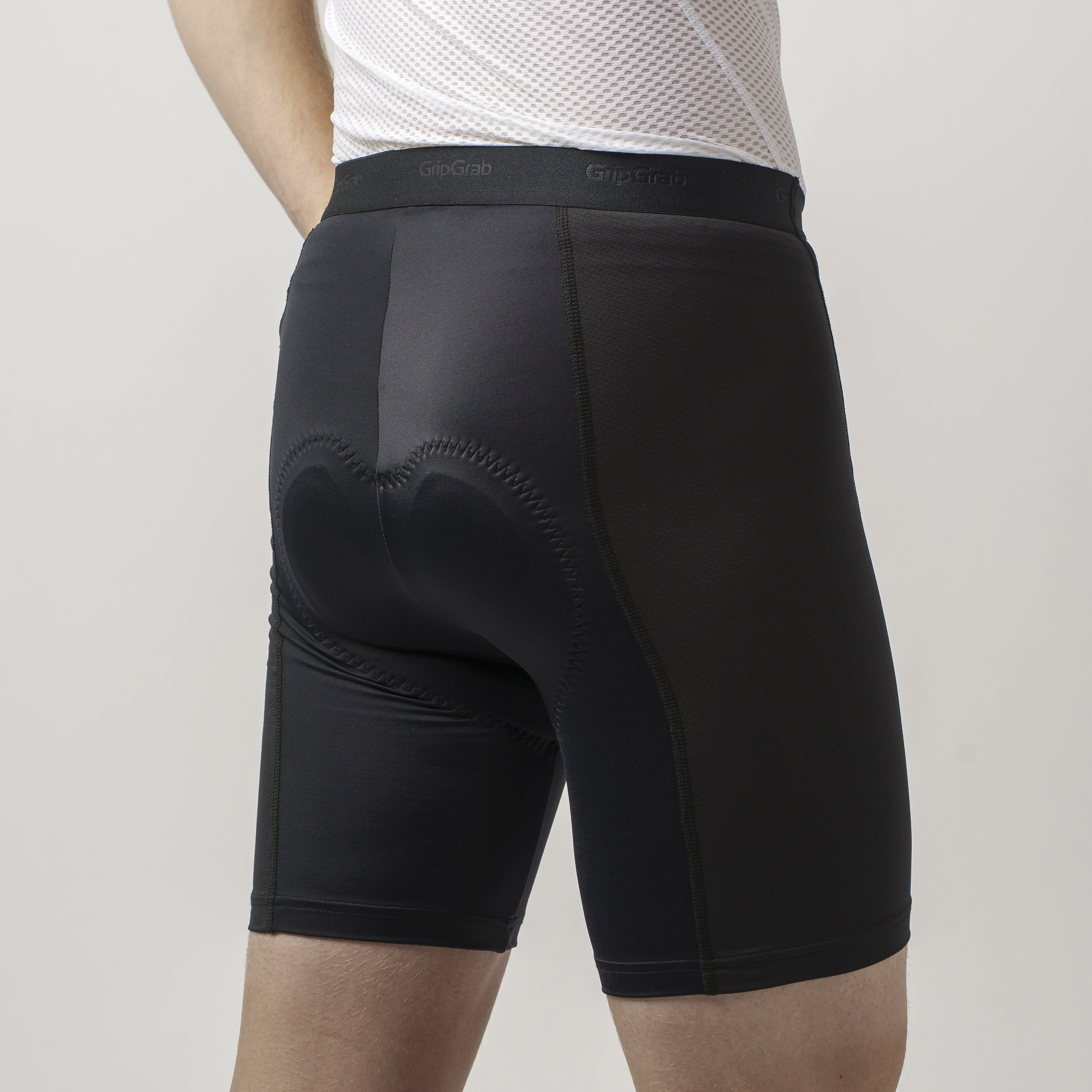 Beklædning - Cykelbukser - GripGrab Cykelshorts m. pude - Black