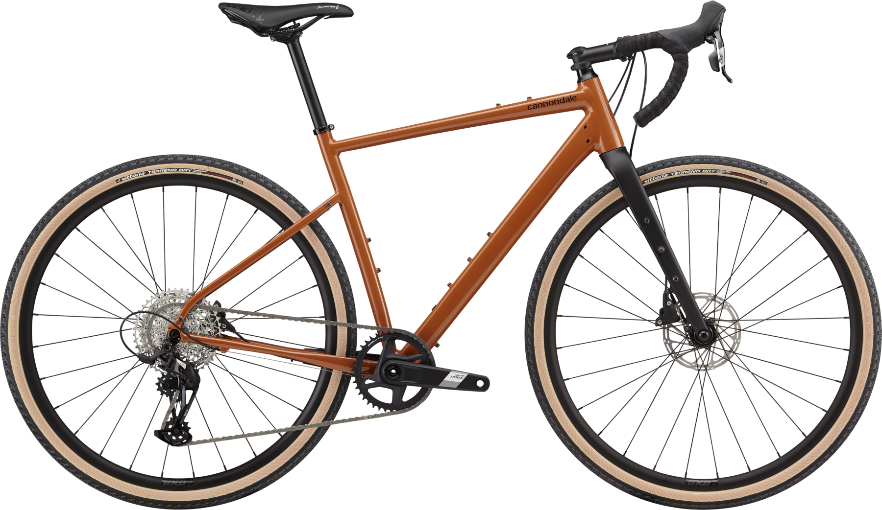 Se Cannondale Topstone Apex 1 2024 - Cinnamon hos Cykelexperten.dk