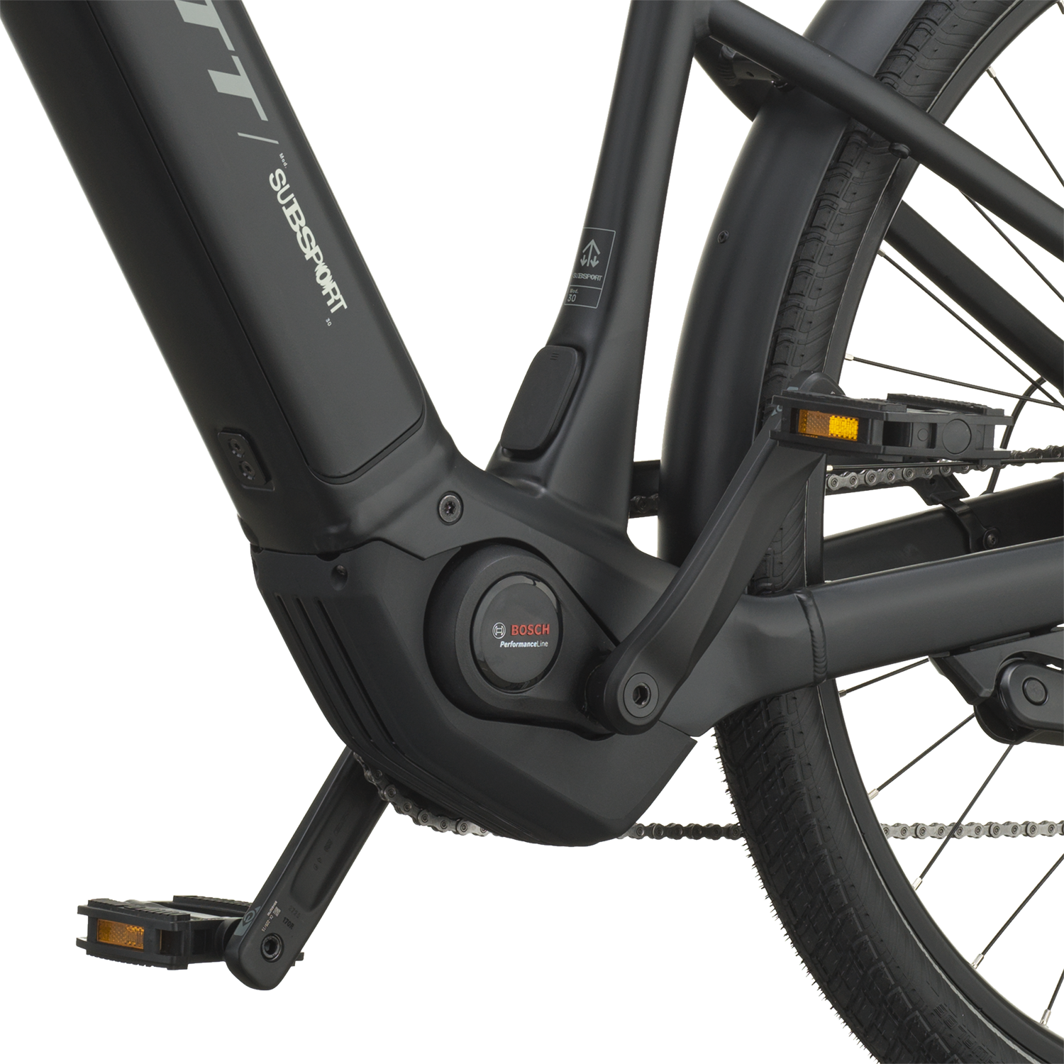Cykler - Elcykler - Scott Sub Sport 30 2027 - Black