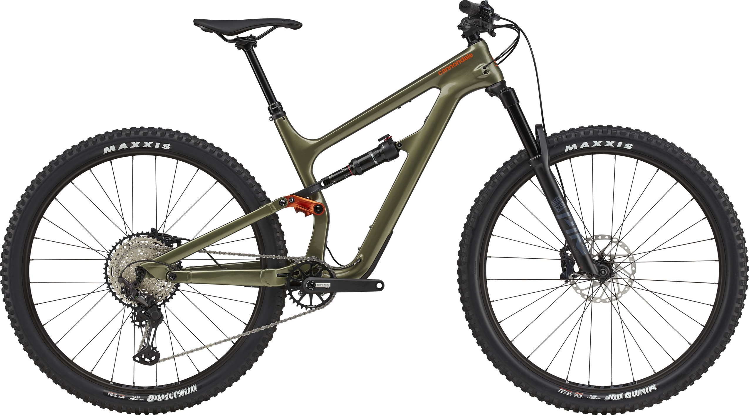 Cannondale Cannondale 29 Habit Carbon 2 2021 - Grøn Cykler > Mountainbikes