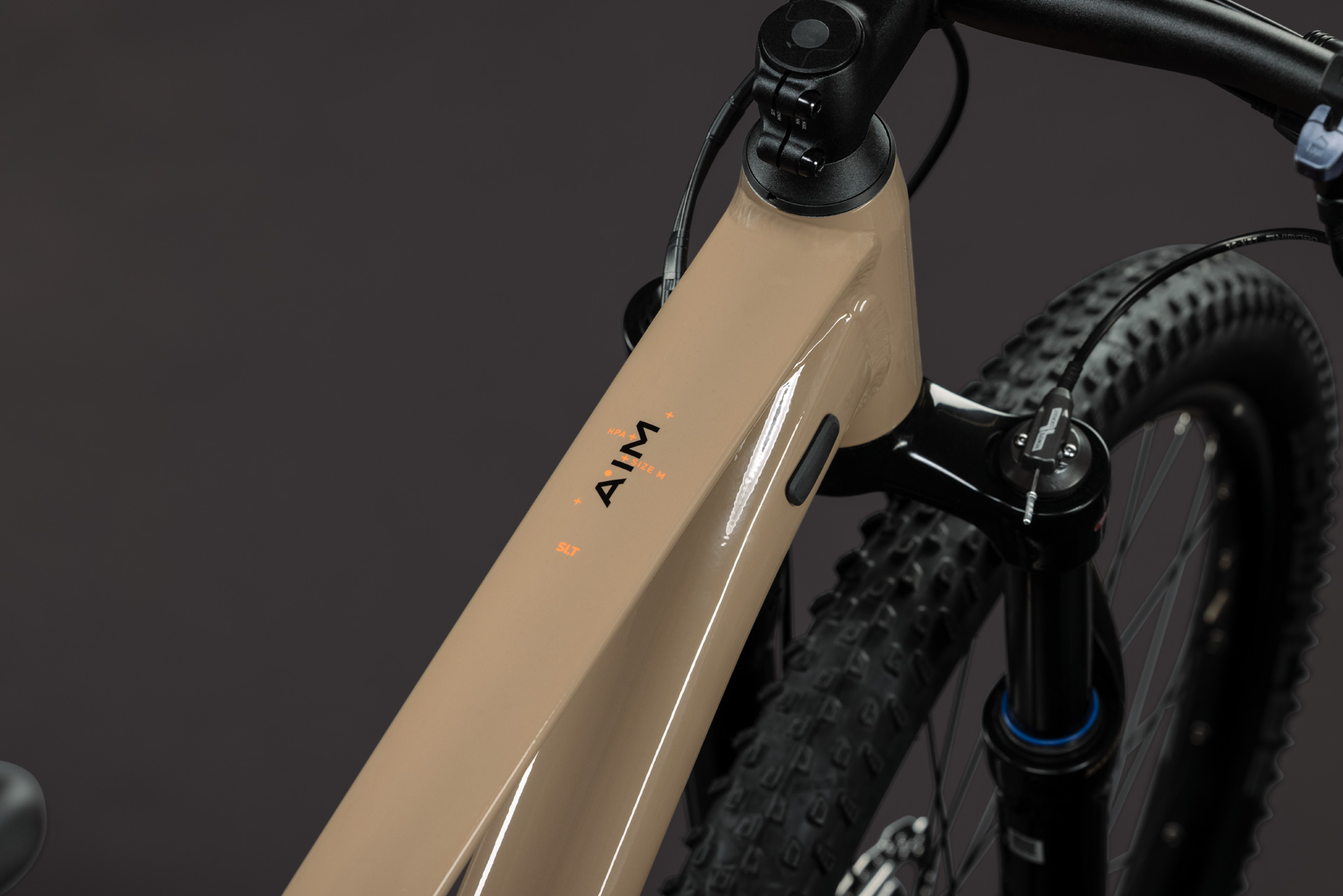 Cykler - Mountainbikes - Cube Aim SLT 29" 2027 - Cappuccino´n´Black