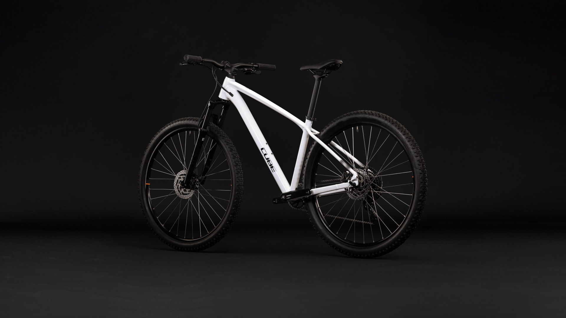 Cykler - Mountainbikes - Cube Aim ONE 29" 2027 - Metallicwhite´n´Black