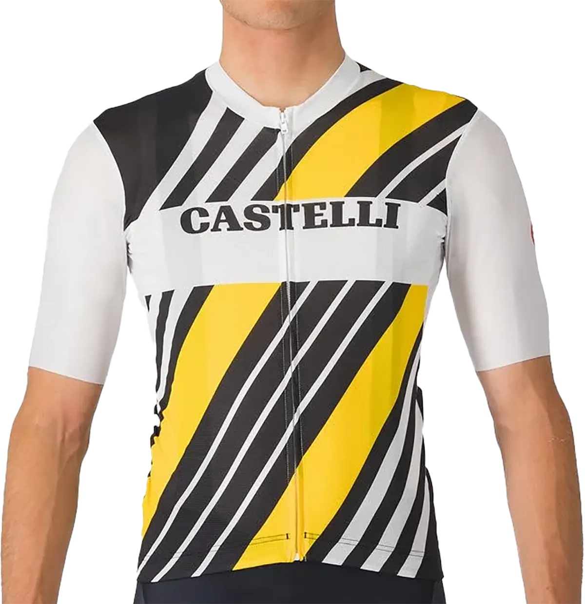 Castelli HERITAGE Renault Jersey - Black/White-Yellow