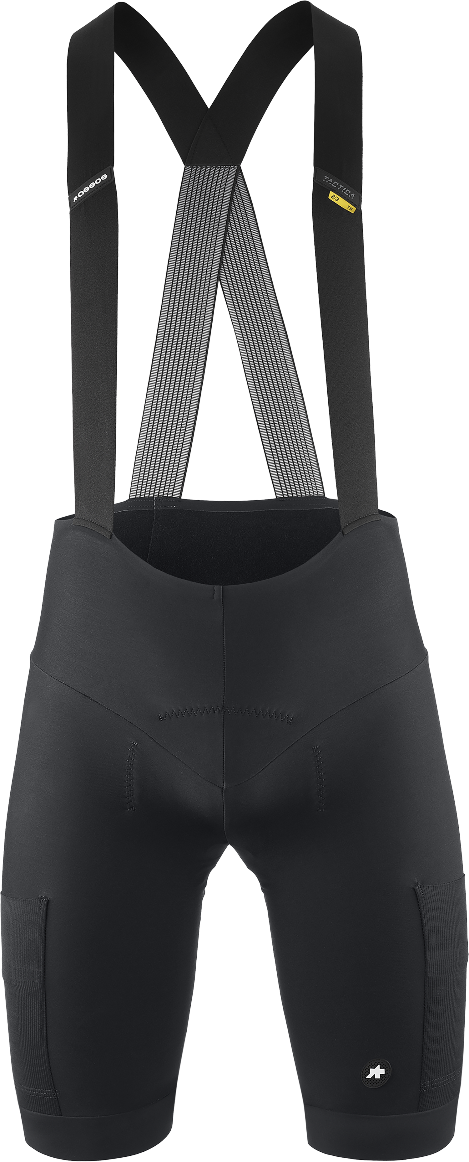 Beklædning - Cykelbukser - Assos TACTICA 2/3 Bib Shorts T5 - Black Series
