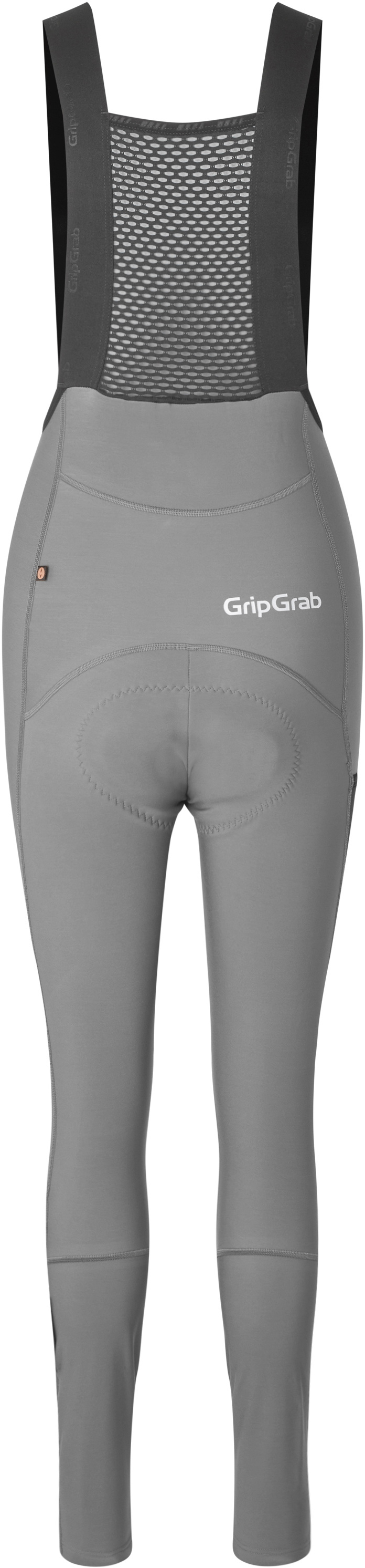 Beklædning - Cykelbukser - GripGrab PACR Thermo bibtights til damer - Grey