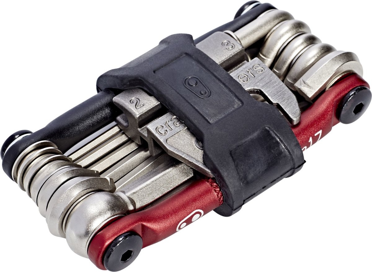 Tilbehør - Værktøj - Crankbrothers Multi-tool M17 - Black/Red