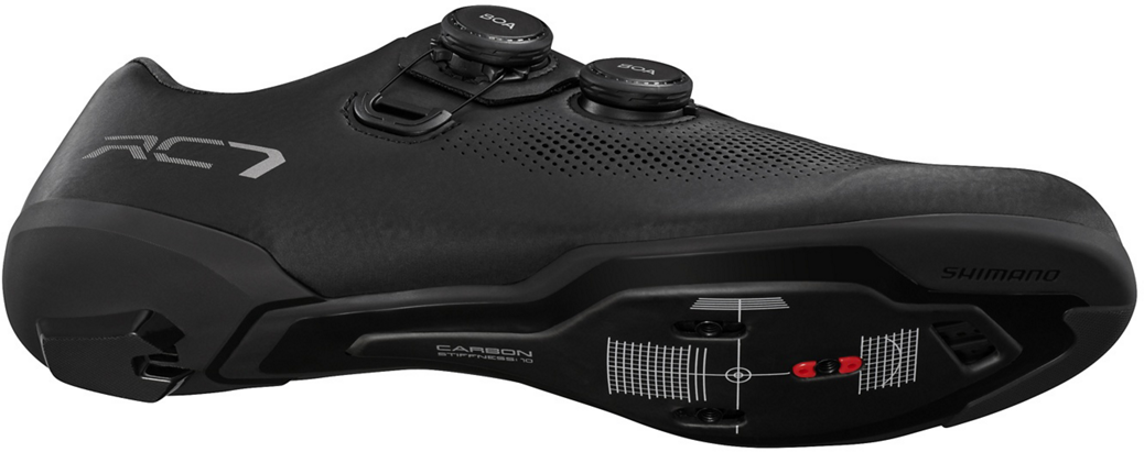 Beklædning - Cykelsko - Shimano SH-RC703 SPD-SL Race Wide (Bred) - Black