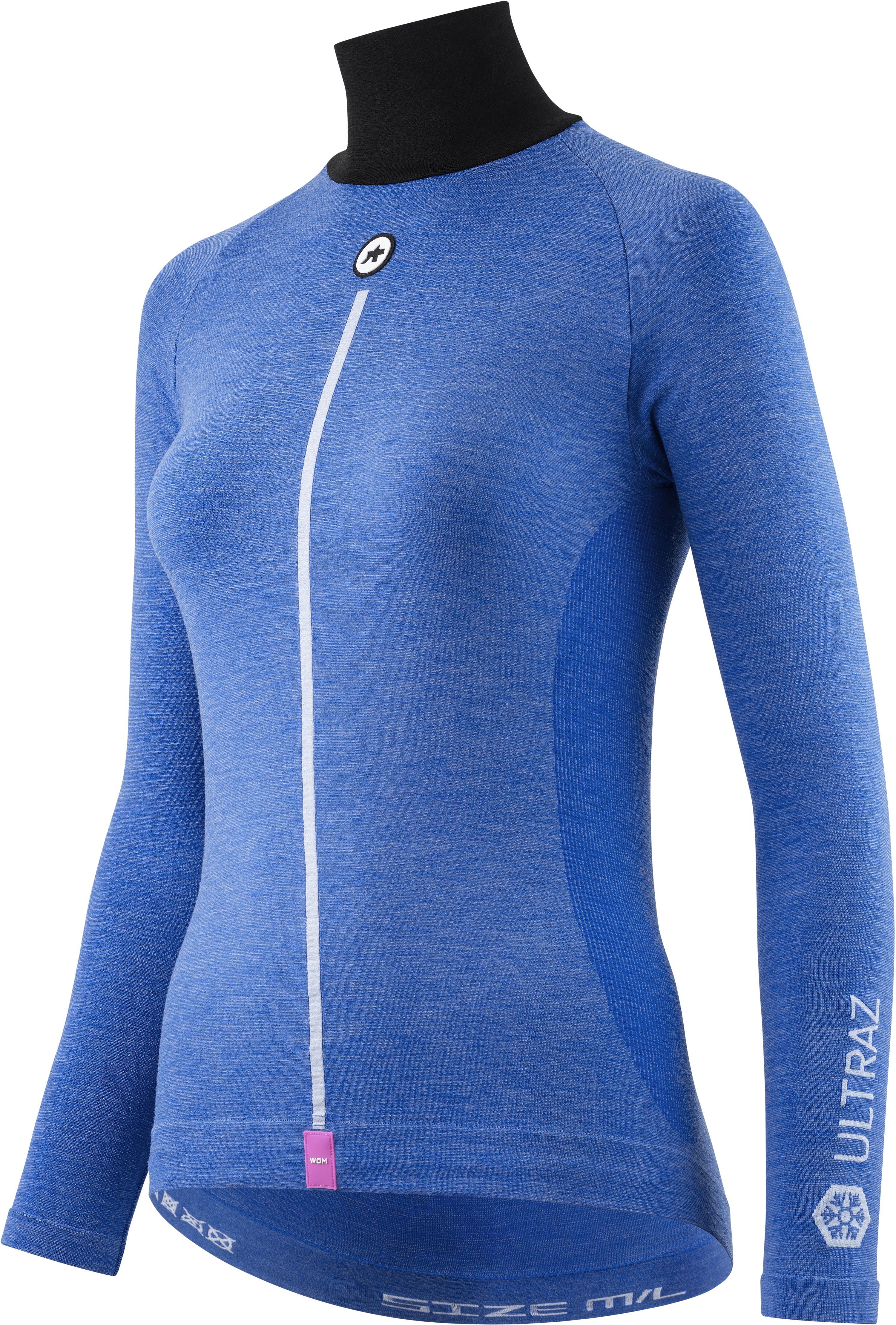 Beklædning - Baselayer / Undertøj - Assos Women’s UZ 3/3 Longsleeve SkinLayerP1 - Calypso Blu