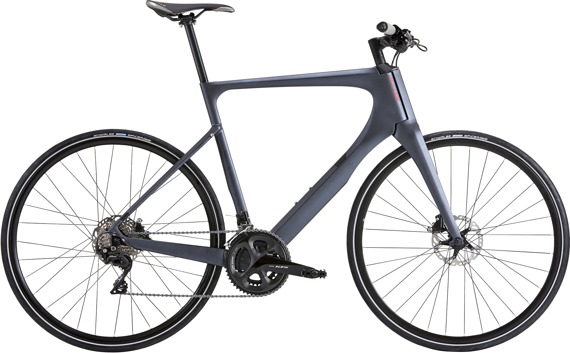 Cykler - Herrecykler - Avenue Empire Carbon Herre 105 2026 - Matt Anthracite