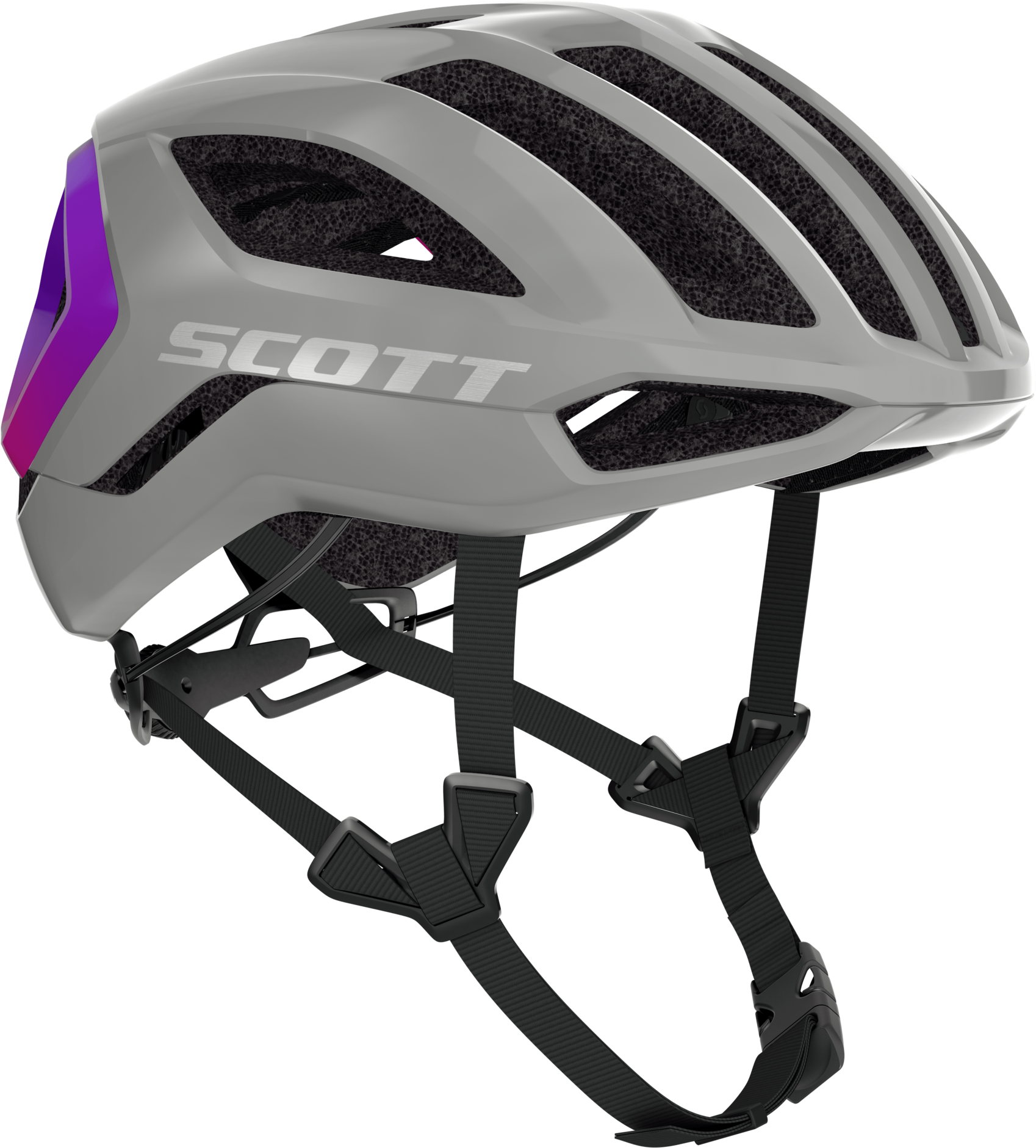 Scott Centric Plus (MIPS) Cykelhjelm - Narwal Grey Fade Purple