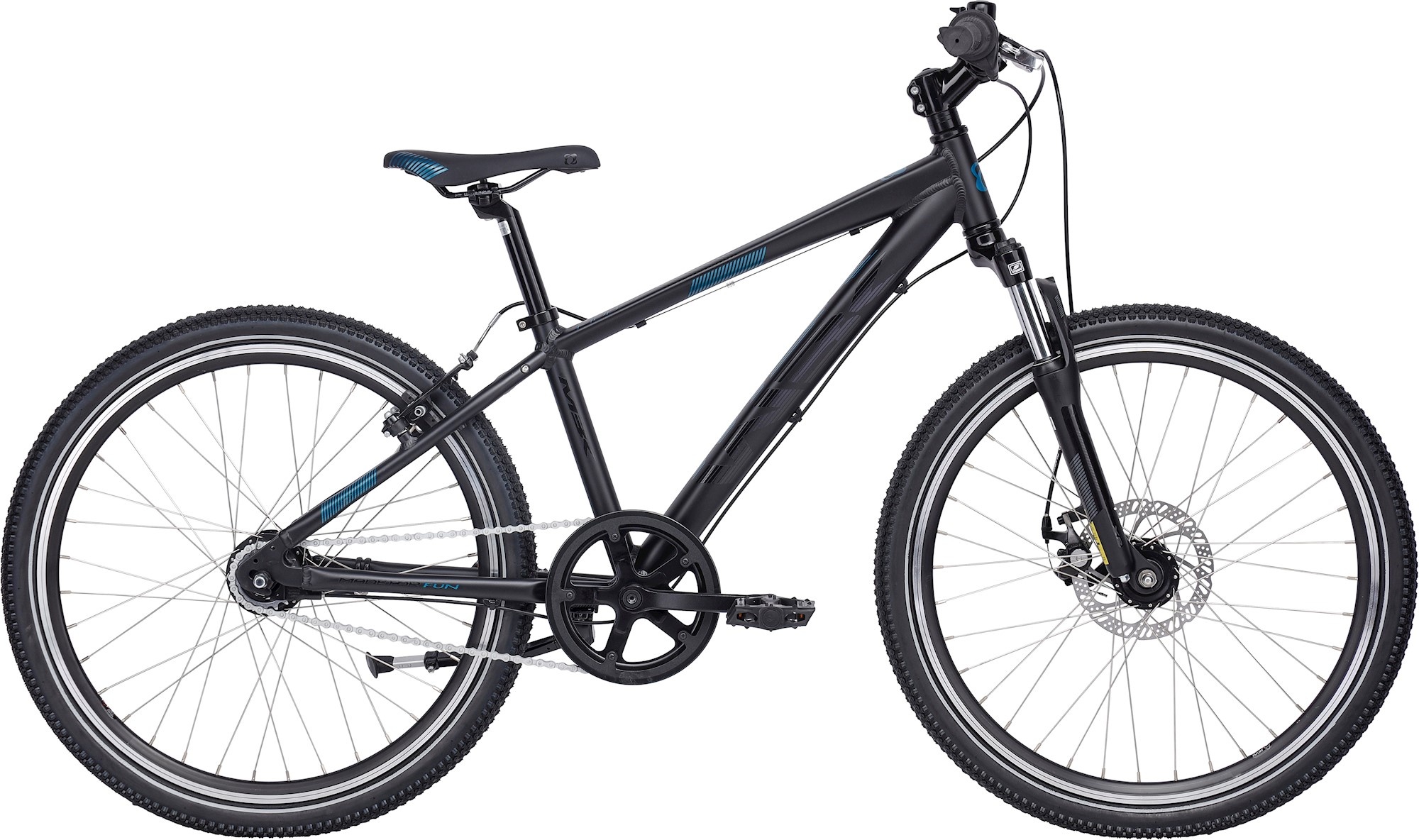 Cykler - Børnecykler - MBK Mud XP Dreng 24" 7g 2023 - Sort