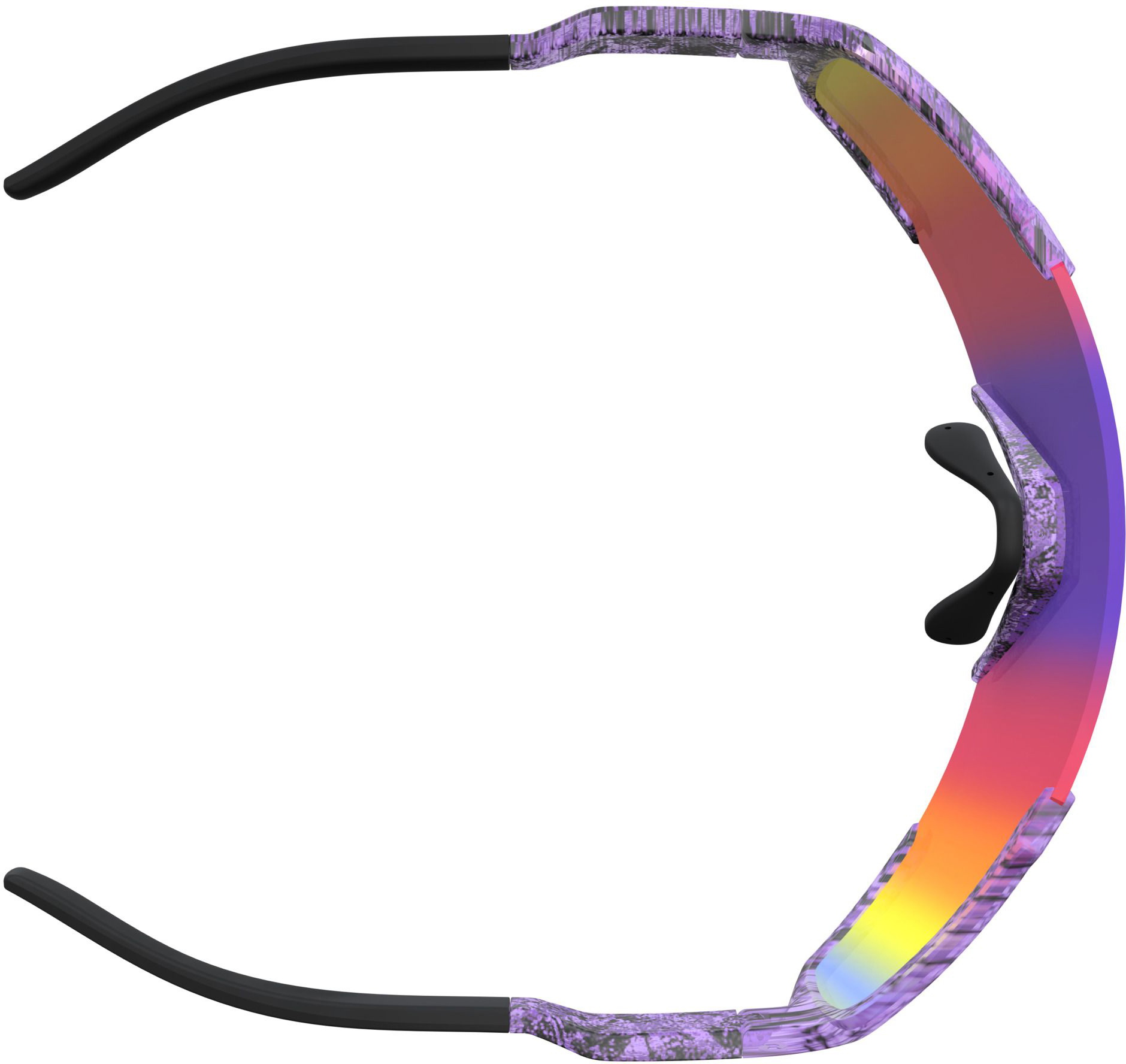 Beklædning - Cykelbriller - Scott Shield Cykelbrille - Swish Purple / Teal Chrome