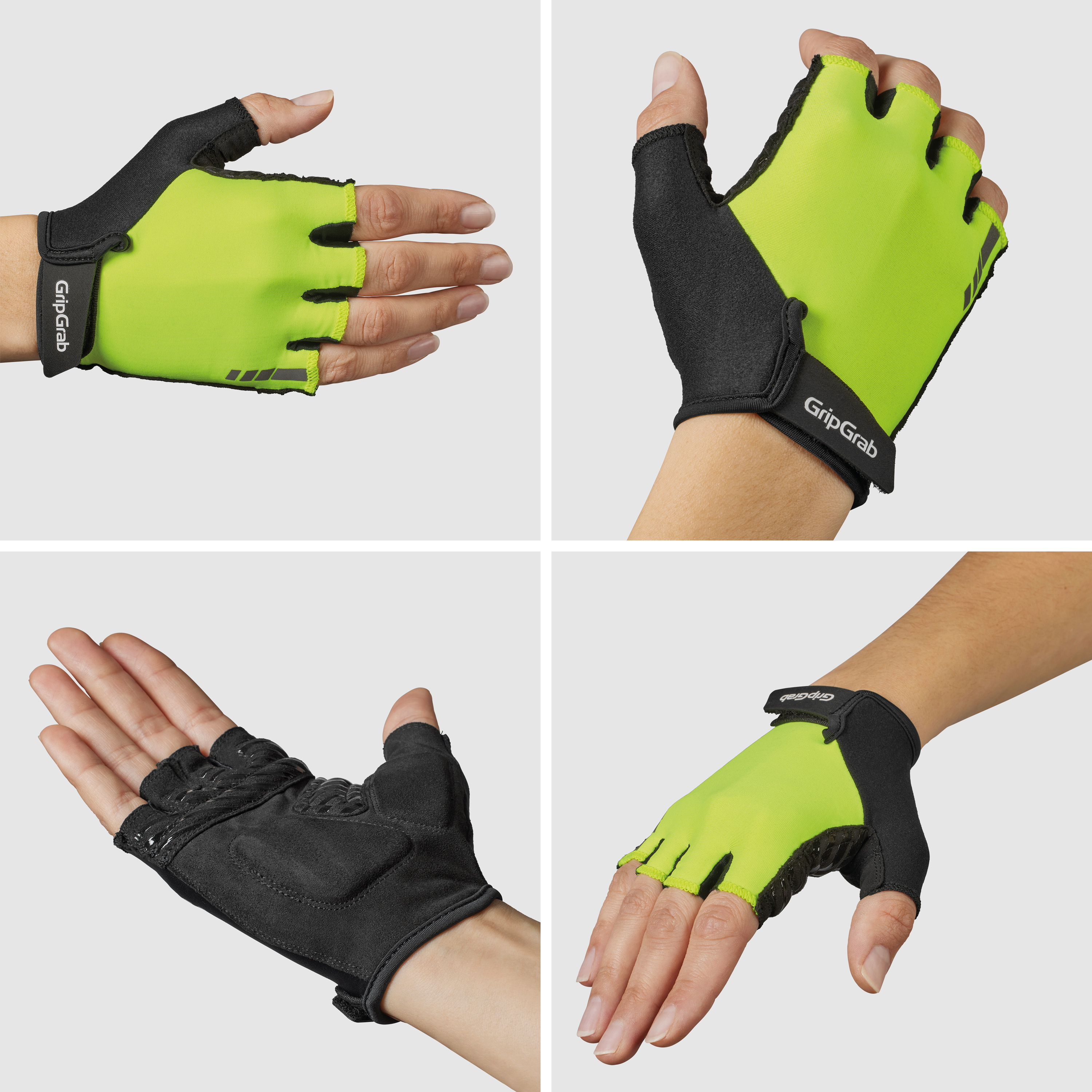 Beklædning - Cykelhandsker - GripGrab Women's ProRide RC Max Cykelhandske - Yellow Hi-Vis