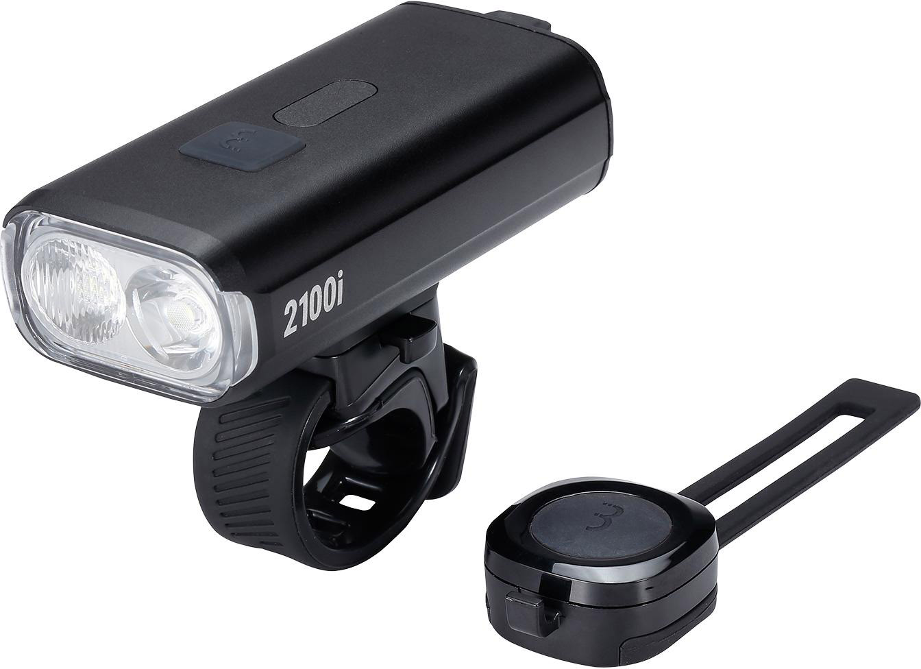 Tilbehør - Cykellygter - BBB StrikeDuo 2100i 6700mAh Forlygte m. Remote