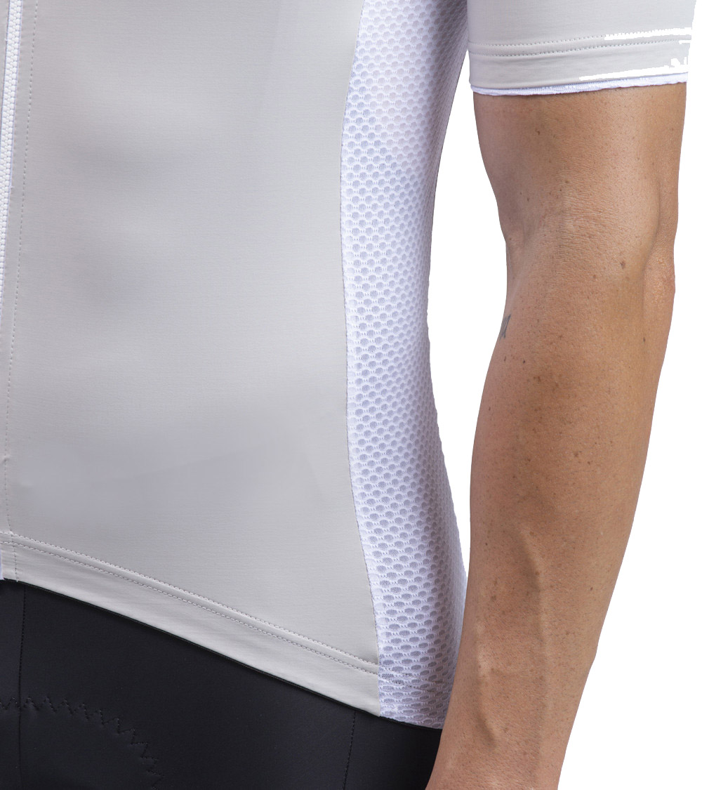 Beklædning - Cykeltrøjer - Alé Jersey Solid Color Block - Grå