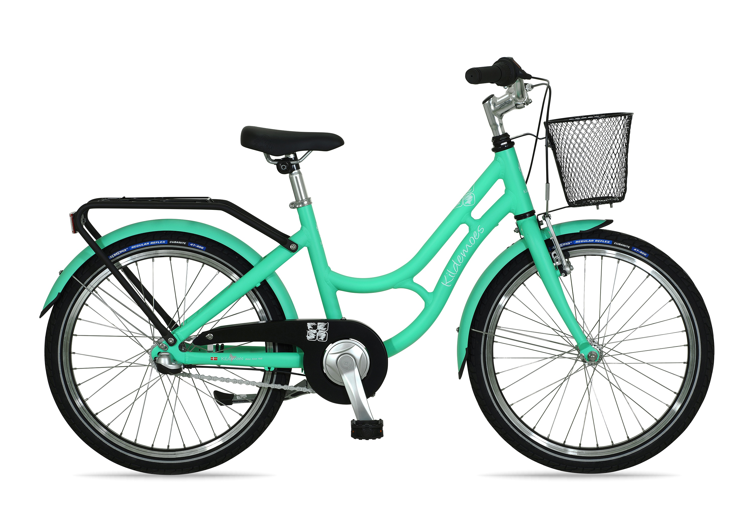 Cykler - Børnecykler - Kildemoes Bikerz Retro 24" 3g Pige 2020 - Mint