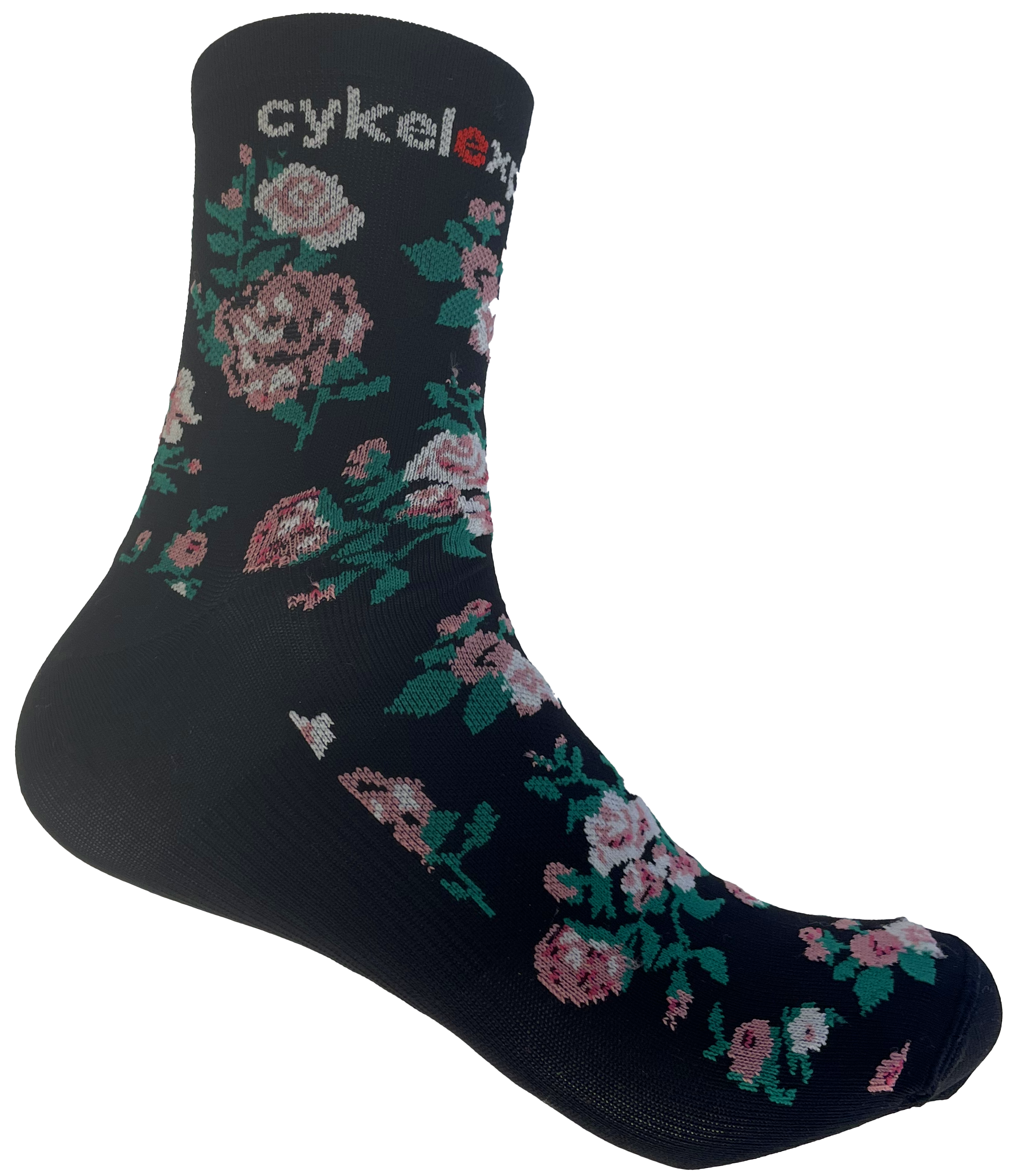 Alé Sokker Cykelexperten.dk Flower Q-Skin - Antibakterielle