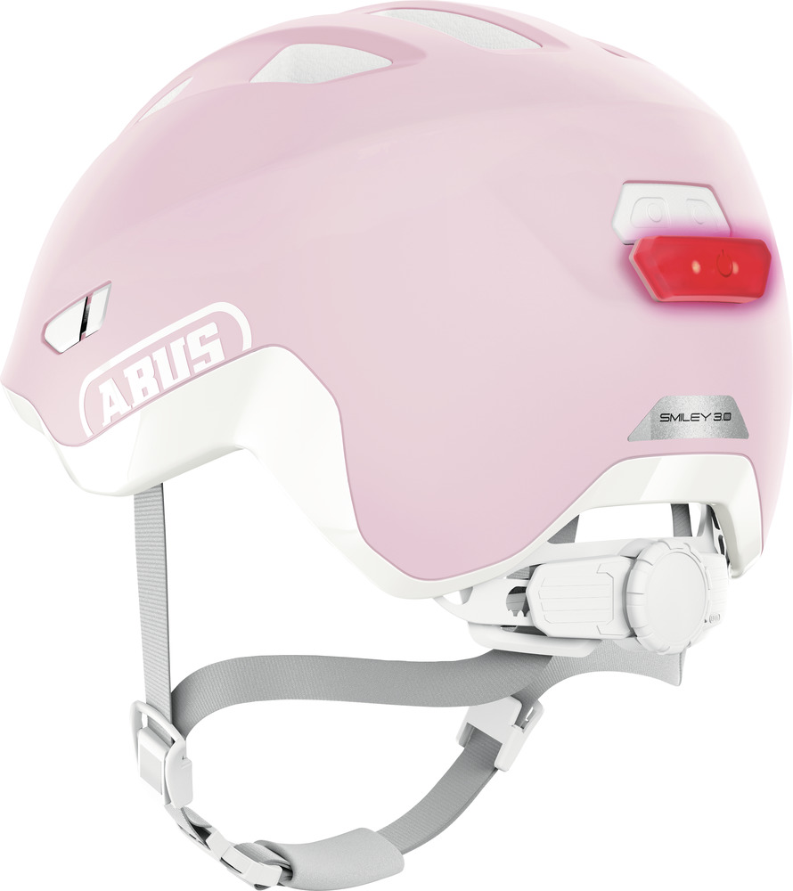 Beklædning - Cykelhjelme - Abus Smiley 3.0 ACE m. LED lys - Pure Rose