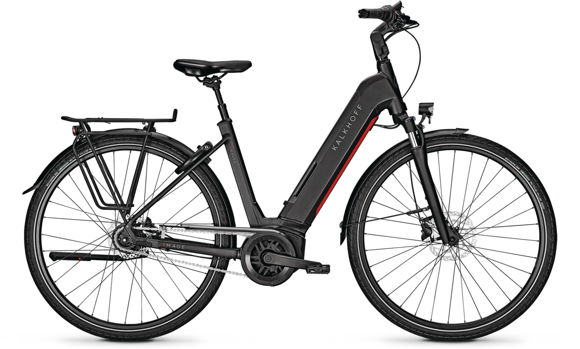 Cykler - Elcykler - Kalkhoff IMAGE 5.B SEASON Dame - Sort
