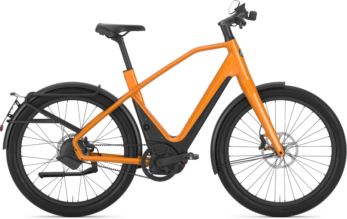 Gazelle No1 625Wh Speed Pedelec 45 km/t 2023 - Orange