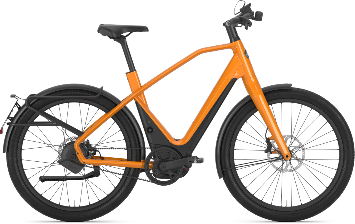 Cykler - Elcykler - Gazelle No1 625Wh Speed Pedelec 45 km/t 2023 - Orange