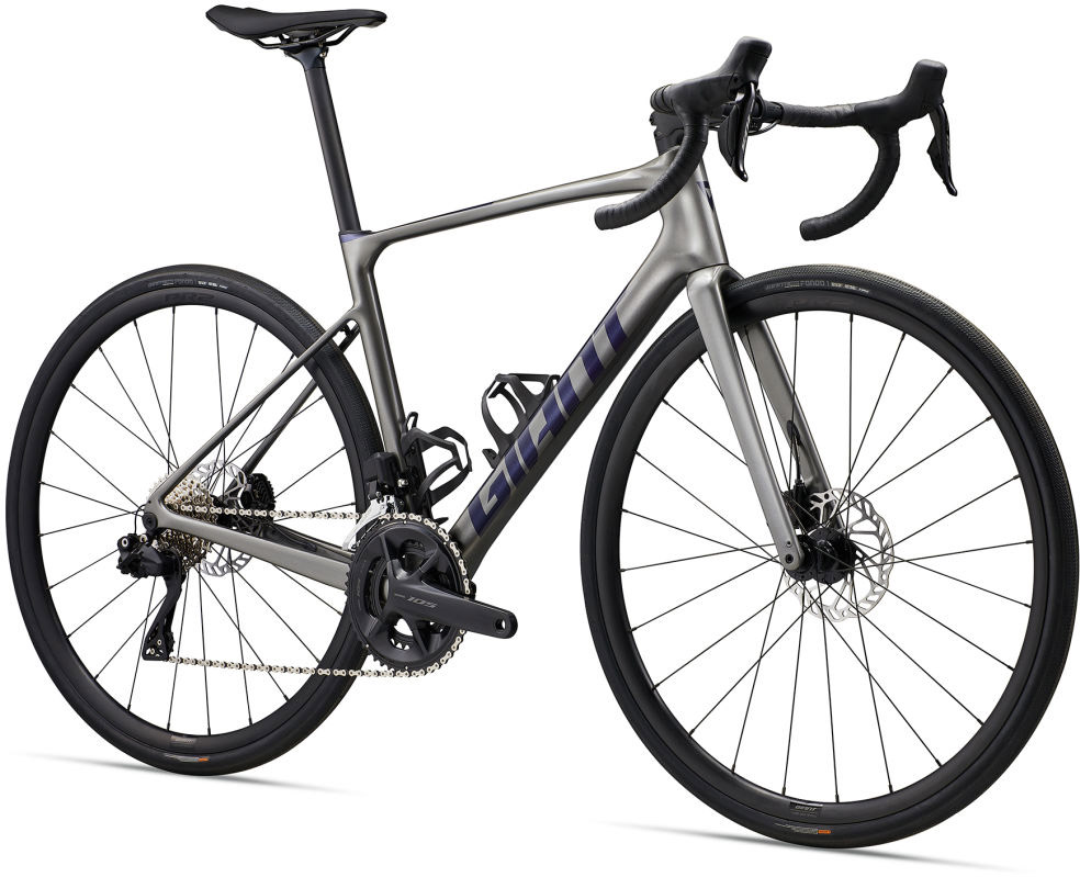 Cykler - Racercykler - Giant Defy Advanced 1 2024 - Grå