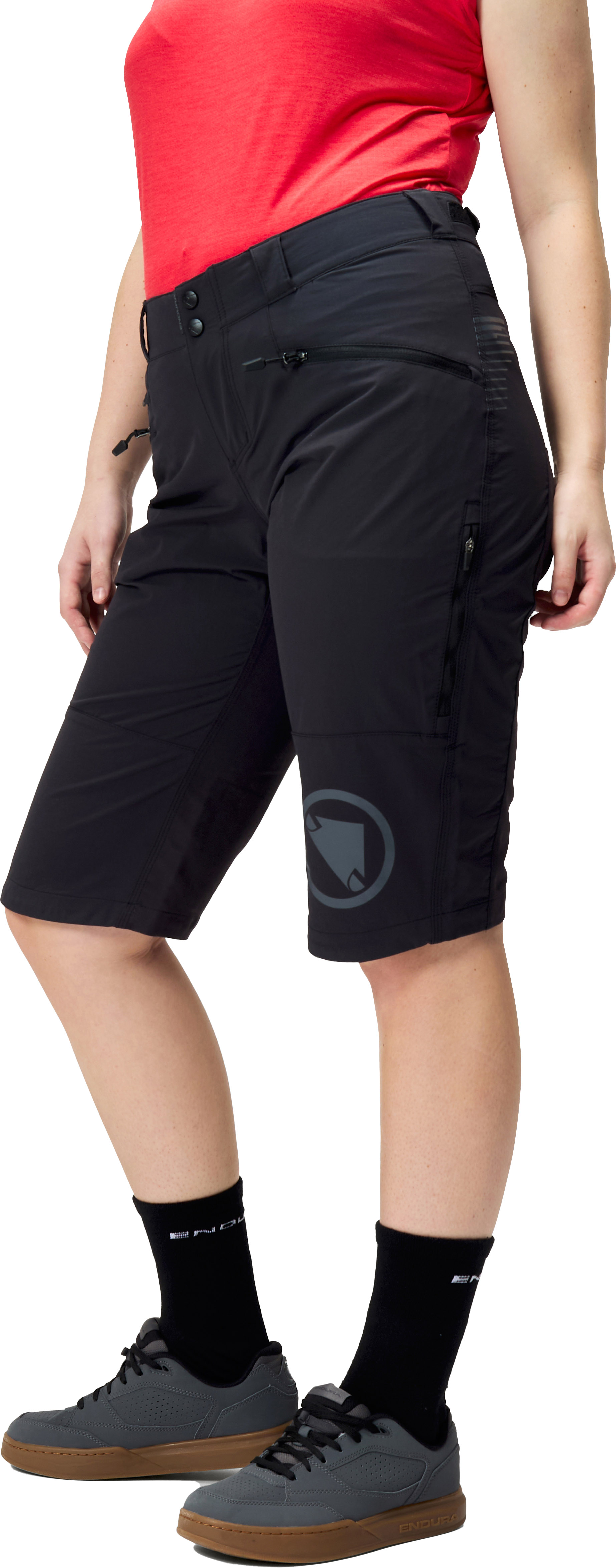 Beklædning - Cykelbukser - Endura Women's SingleTrack Short II - Black