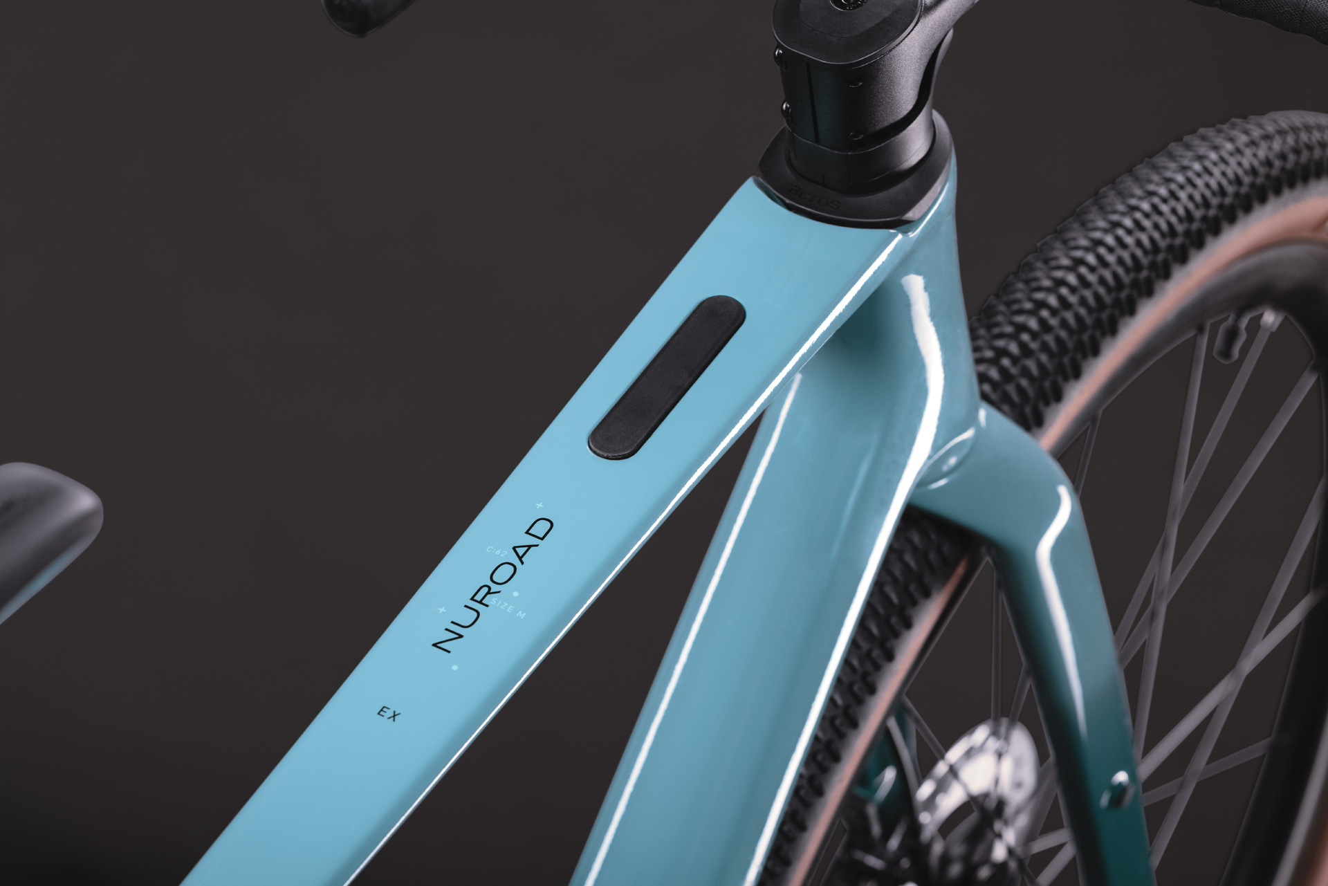 Cykler - Gravel cykler - Cube Nuroad C:62 EX 2027 - Surfblue´n´Black