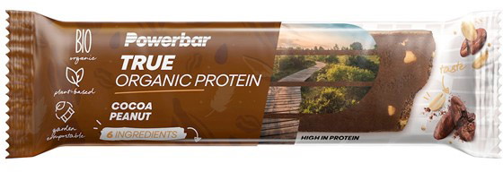 Powerbar True Organic Protein Bar Cocoa Peanut 45g