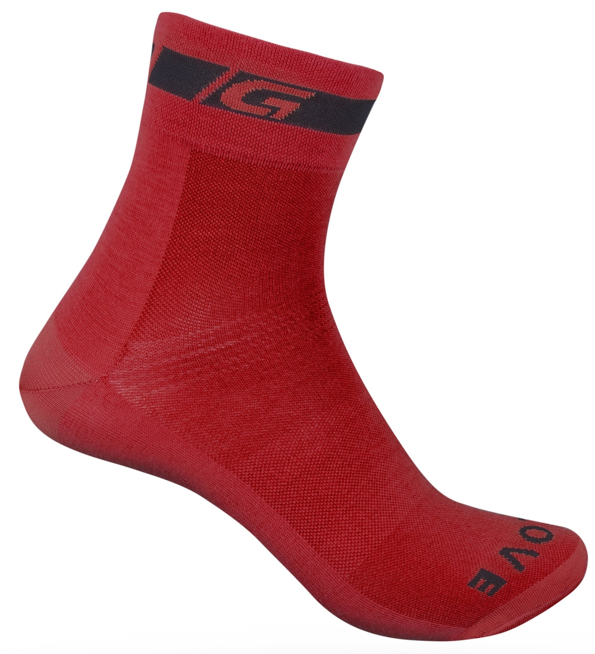 Beklædning - Sokker - GripGrab Regular Cut Summer Sock - Rød