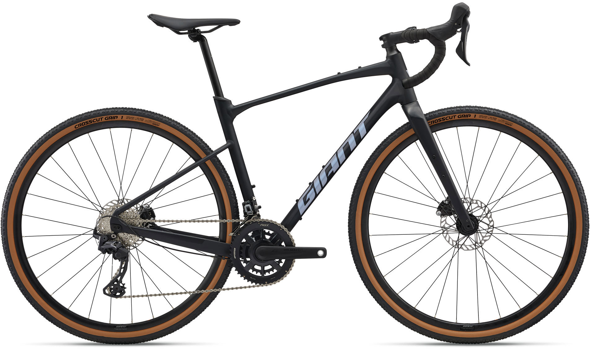 Cykler - Racercykler - Giant Revolt 0 2025 - Zwart