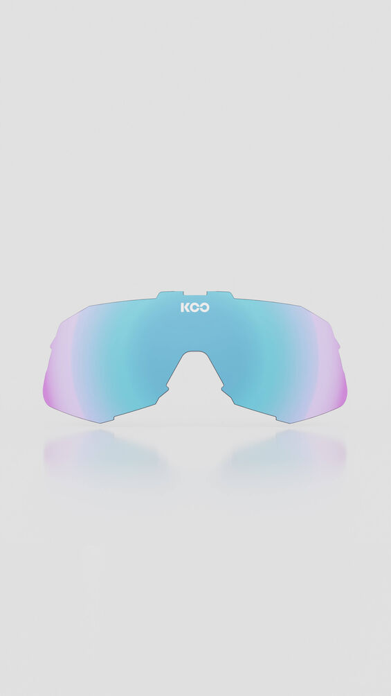 Beklædning - Cykelbriller - KOO Demos Replacement Glasses - Turquoise Mirror