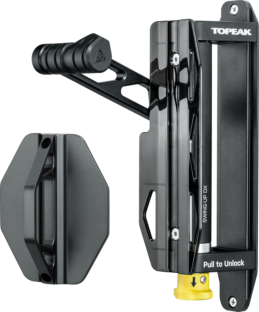 Topeak Swing-Up DX - Cykelholder - Roterbar vægholder - Sort