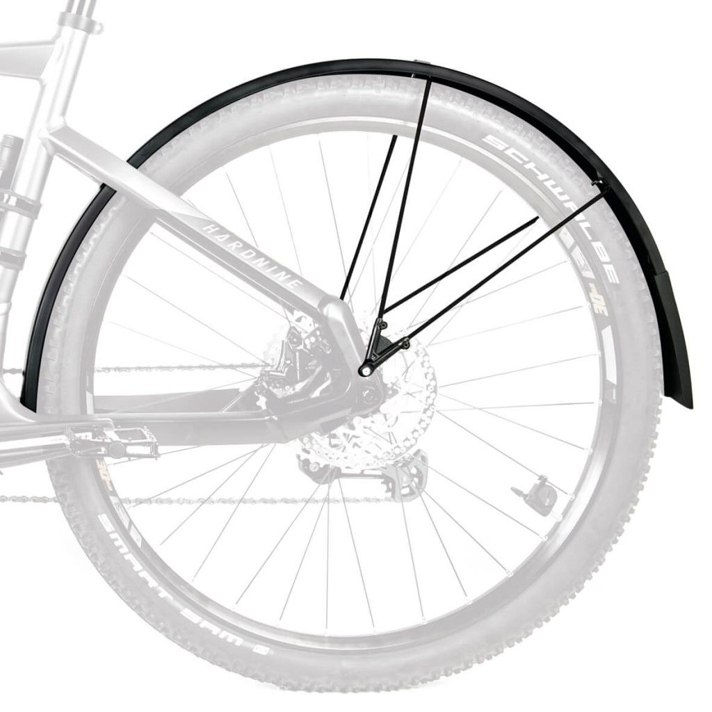 Tilbehør - Cykelskærme - SKS Bluemels Style Bagskærm 28" 46mm - Sort