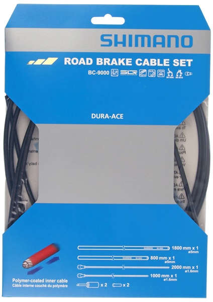 Reservedele - Kabler & wire - Shimano Dura-Ace 9000 Bremsekabelsæt