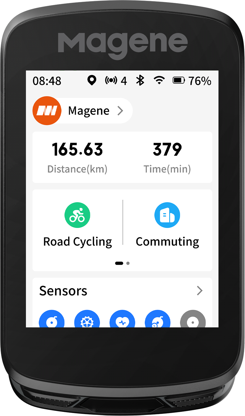 Magene C606 v2 GPS Cykelcomputer