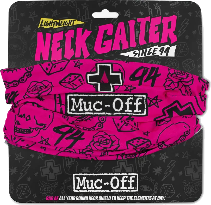 Muc-Off Lightweight Neck Gaiter - Pink