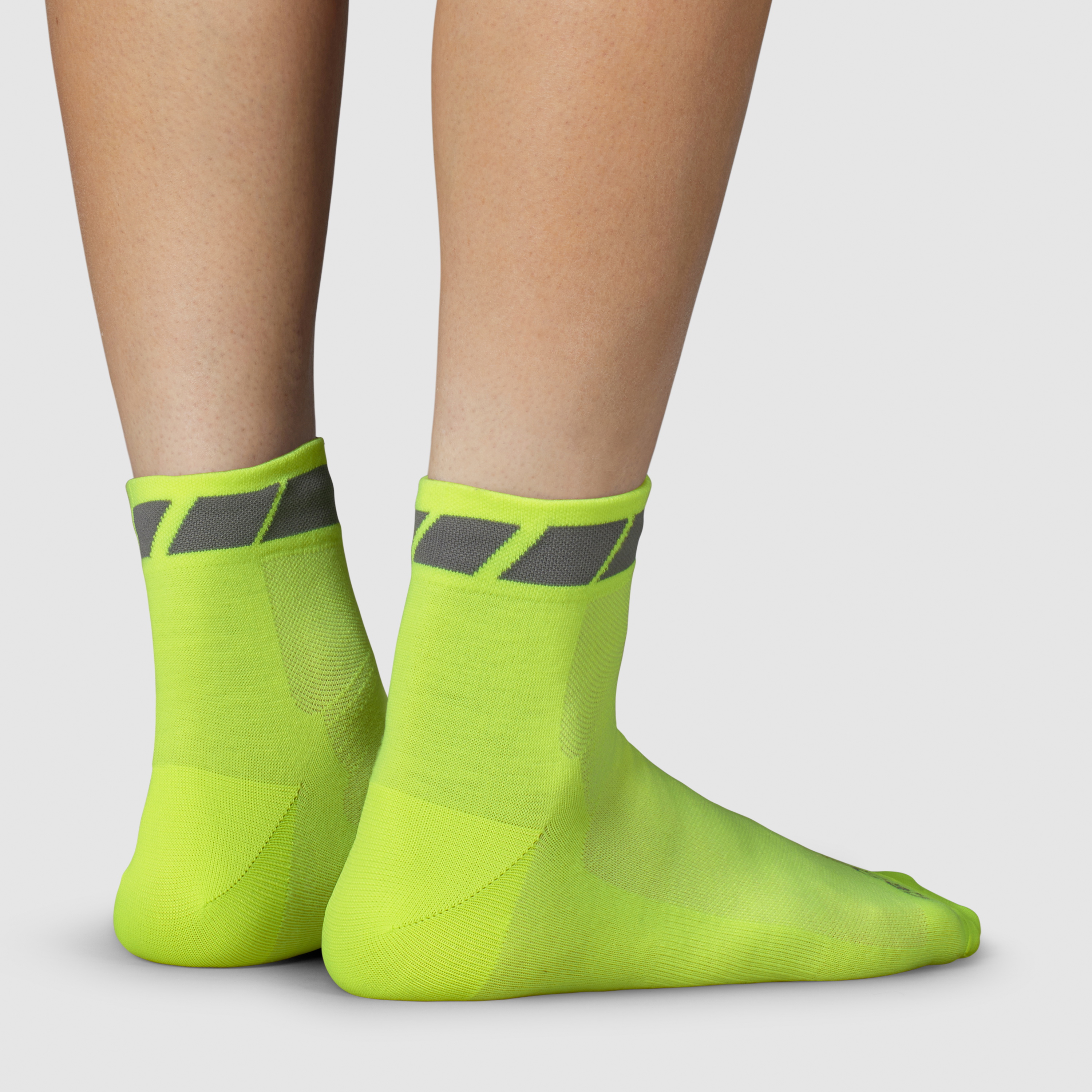 Beklædning - Sokker - GripGrab Classic Low Cut Summer Sok - Yellow Hi-Vis