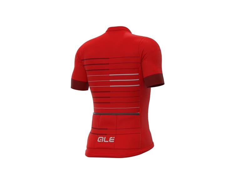 Beklædning - Cykeltrøjer - Alé Jersey Solid Ergo - Rød