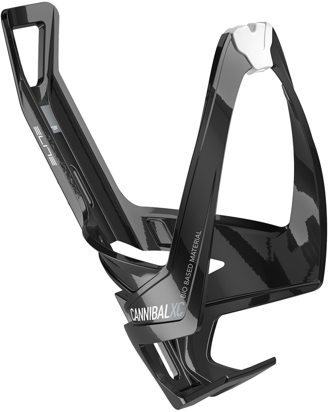 Tilbehør - Flaskeholdere - Elite Bottle Cage Cannibal XC Bio Based Dunkholder - Black Glossy
